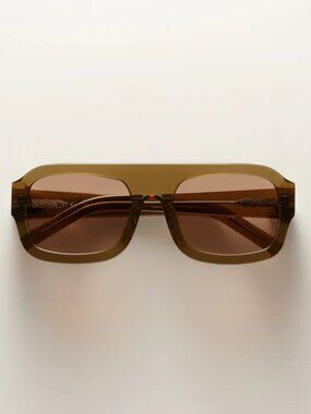 NEW VEHLA Kaia Caramel Toffee Unisex Sunglasses 55mm